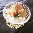 イチジクのスパイスクリーム タルト風