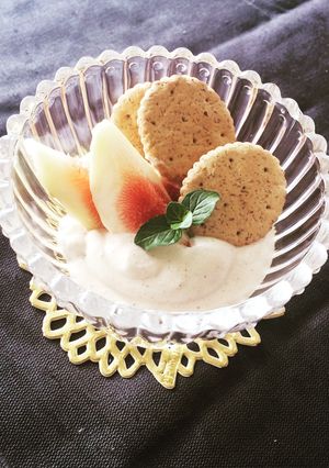 イチジクのスパイスクリーム タルト風-レシピのメイン写真