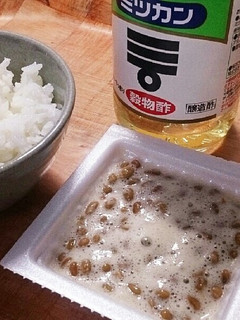お酢で健康!『一瞬☆ふっわふわ納豆さん』-レシピのメイン写真