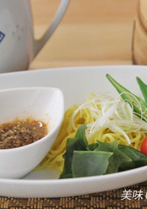 胡麻風味冷やしつけ麺（ちょいピリ辛）-レシピのメイン写真