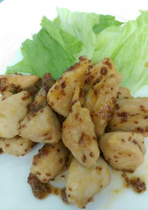 とてもヘルシーなハニーマスタードチキン-レシピのメイン写真