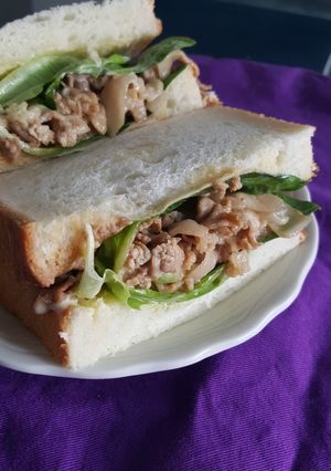 しょうが焼きサンド-レシピのメイン写真