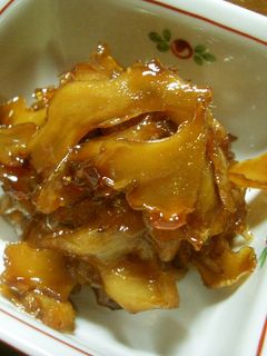新生姜のあまから煮-レシピのメイン写真
