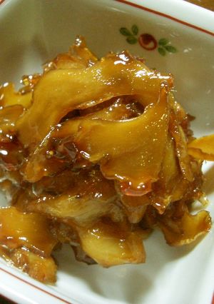 新生姜のあまから煮-レシピのメイン写真