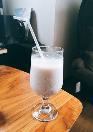 ミキサーで簡単チョコバナナフラペチーノ-レシピのメイン写真