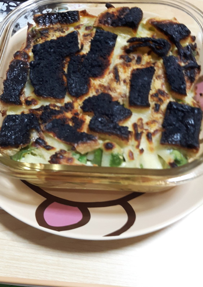 オクラ納豆の和ドリア風-レシピのメイン写真