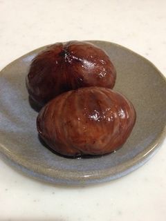 栗の渋皮煮-レシピのメイン写真