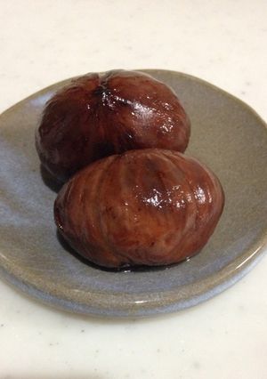 栗の渋皮煮-レシピのメイン写真