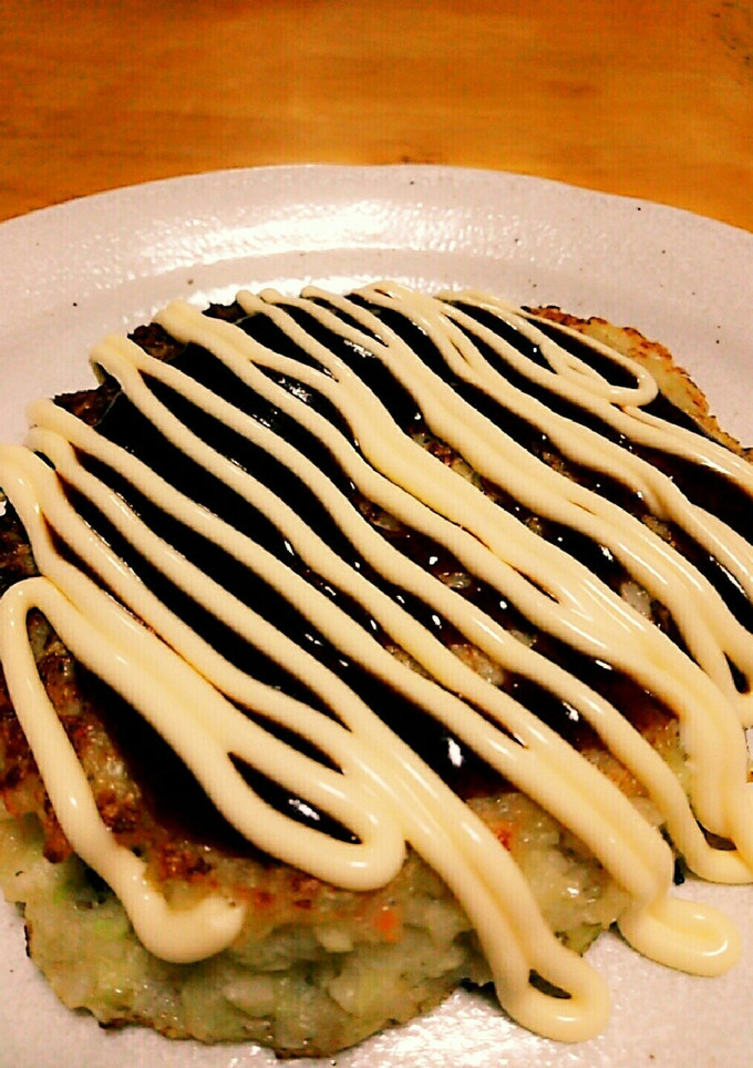 簡単エビと野菜お好み焼き♥-レシピのメイン写真