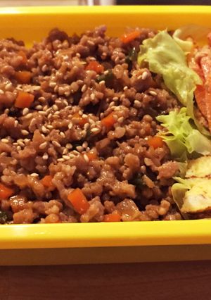 野菜たっぷり！豚そぼろ-レシピのメイン写真