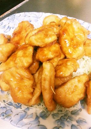 鶏むね肉の甘酢煮-レシピのメイン写真