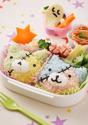 デコふりで!つぎはぎネコ弁当-レシピのメイン写真