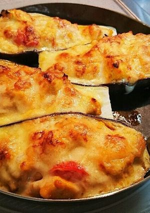 茄子とツナのチーズ焼き-レシピのメイン写真