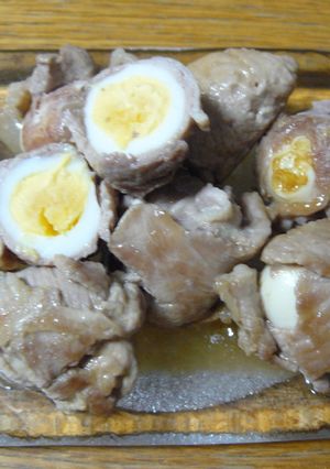 うずら卵の肉巻き-レシピのメイン写真