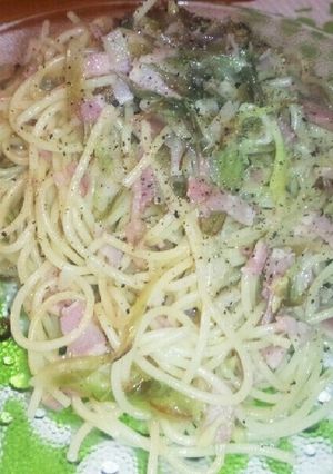 ミョウガdeパスタ☆レモンがgood!-レシピのメイン写真