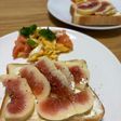 季節限定🧡いちじくとクリームチーズのトースト