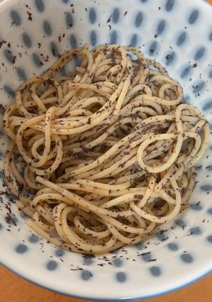 ゆかりパスタ-レシピのメイン写真