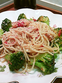 スモークホタテのトマトパスタ-レシピのメイン写真