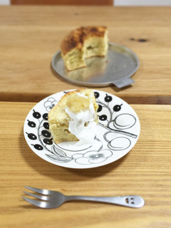 りんごとくるみのシフォンケーキ-レシピのメイン写真