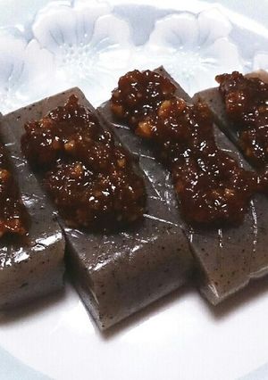 簡単ヘルシーこんにゃく味噌田楽-レシピのメイン写真