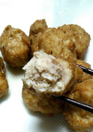 鶏ミンチde唐揚げ-レシピのメイン写真