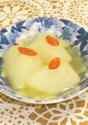 梨の薬膳コンポート-レシピのメイン写真