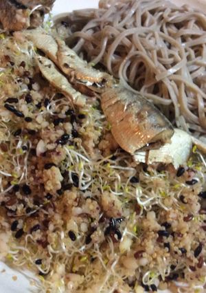 (*^^*)蕎麦サラダ-レシピのメイン写真