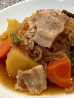 ラックラク〜♬炊飯器肉じゃが-レシピのメイン写真