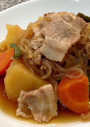ラックラク〜♬炊飯器肉じゃが-レシピのメイン写真