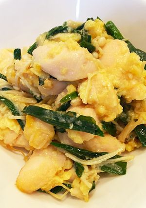簡単！とろふわ♡ 鶏とえのきのみそ炒め-レシピのメイン写真