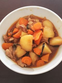 ピリ辛!韓国風肉じゃが-レシピのメイン写真