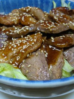 残り物お肉で簡単♪やきにく丼ぶり-レシピのメイン写真