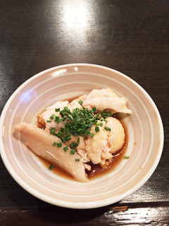 ゆずポン酢でさっぱり、鶏皮ポン酢-レシピのメイン写真