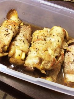 彼飯◎えりんぎの肉巻き-レシピのメイン写真