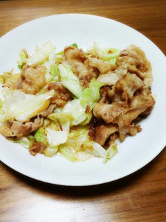 キャベツと豚肉で簡単おかず-レシピのメイン写真