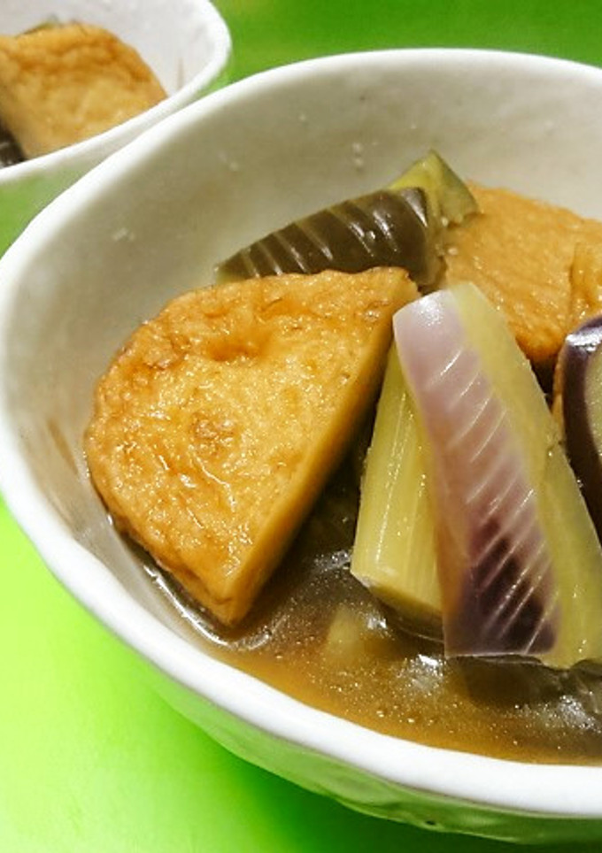 ＊なすとさつま揚げの煮物＊-レシピのメイン写真