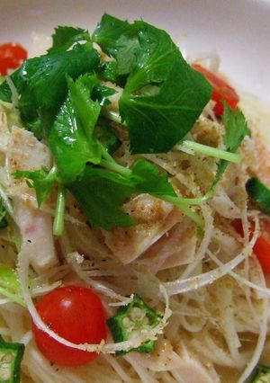 さっぱり！うまうま鶏塩そうめん♪-レシピのメイン写真