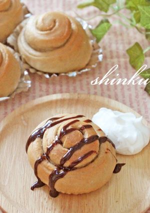 カルダモン香る♪渦巻きカフェオレパン-レシピのメイン写真