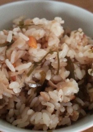切り干し大根リメイク炊き込みご飯-レシピのメイン写真