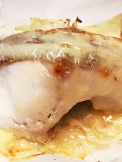 ふわふわ♡鯛のチーズ蒸し☆*+-レシピのメイン写真