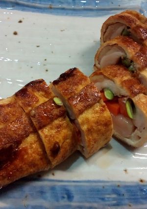 ムネ肉うすあげ包み焼き-レシピのメイン写真