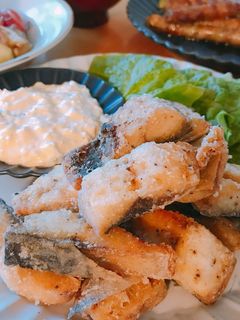 塩さばの唐揚げ~タルタルソース添え~-レシピのメイン写真