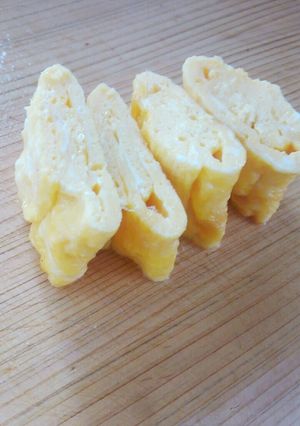 誰でも出来る!卵1個で、甘め卵焼き⭐-レシピのメイン写真