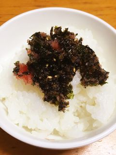 タラコの韓国海苔和え-レシピのメイン写真