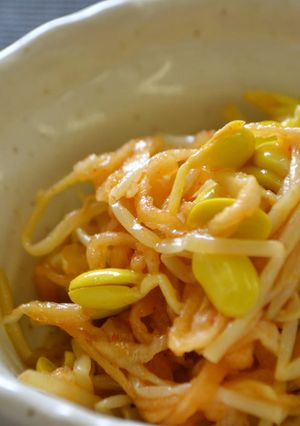 簡単♡豆もやしキムチナムるんるん(^^♪-レシピのメイン写真