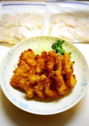 絶対やわらか！ササミのペタンコフライ☆-レシピのメイン写真