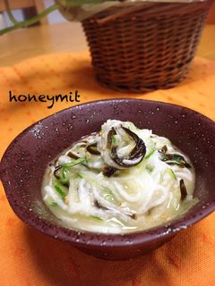 長芋ときゅうりの塩昆布和え♪-レシピのメイン写真