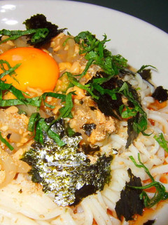 いかオクラ納豆のぶっかけうどん♪-レシピのメイン写真