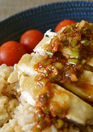 炊飯器ひとつで☆簡単お手軽☆カオマンガイ-レシピのメイン写真
