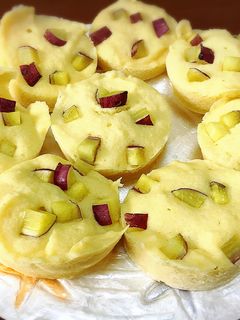 さつまいものローカーボ蒸しパン-レシピのメイン写真